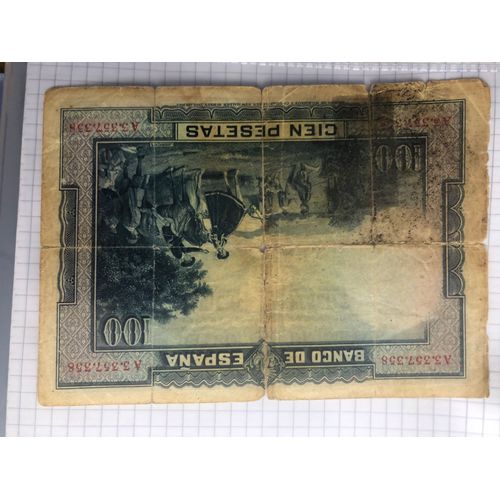 Billet 100 Pesetas 1928
