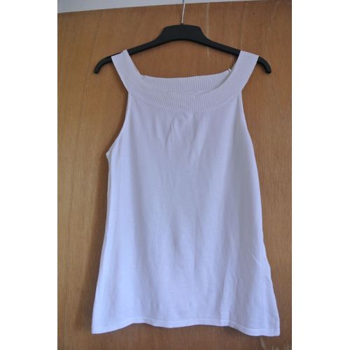 Débardeur Blanc T 46/48