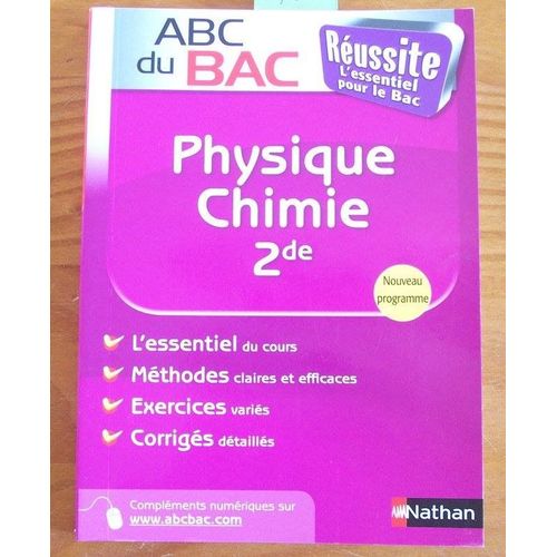 Abc Du Bac Réussite Physique Chimie 2de