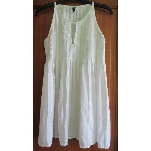Débardeur / Tunique Sans Manches Blanc Only Taille M
