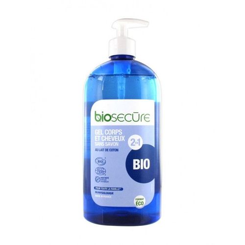 Bio Secure Gel Corps Et Cheveux 2 En 1 Sans Savon 730ml 