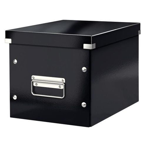 Leitz Click Et Store Cube - Boîte De Rangement - M - Noir