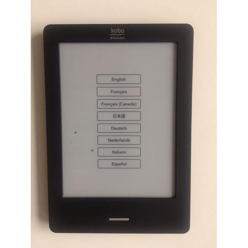 Liseuse eBook Kobo eReader Touch 2 Go 6 pouces Noir