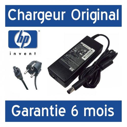 Chargeur HP original pour HP Elitebook 8540W 90W 19V 4.74 Garantie 6 mois