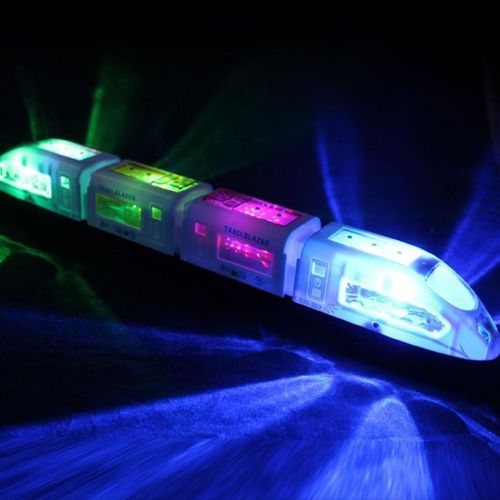 Train Électrique Palestraki Pour Enfants - Avec Éclairage Led Et Musique. Super Klb
