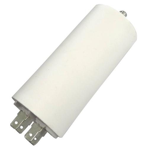 Condensateur permanent de travail pour moteur 30µF 450V avec cosses Ø45x90mm ±5% 3000h C18674