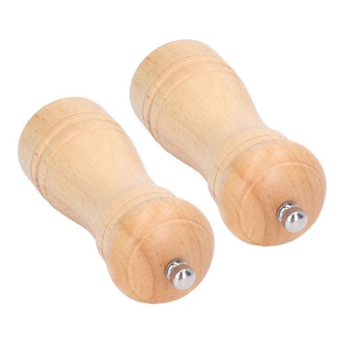 Moulin À Sel Et Poivre En Bois 2 Pièces À Grossièreté Réglable Klb