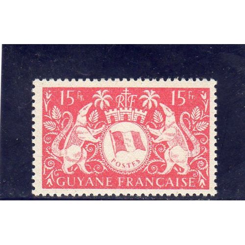 Timbre-Poste De Guyane Française (Série De Londres)