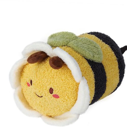 Jouet En Peluche Abeille Fleur 11 "", Poupée D'oreiller En Peluche Drôle Klb