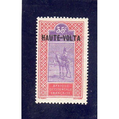 Timbre-Poste De Haute-Volta (Targui)