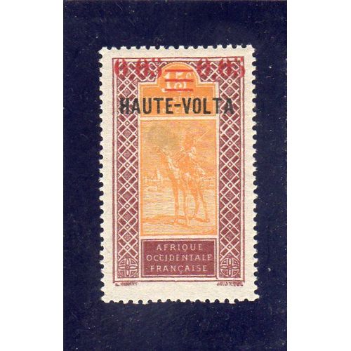 Timbre-Poste De Haute-Volta (Targui)