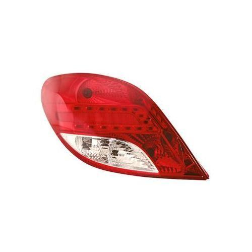 Feu Arriere Gauche Sans Partie Electrique 09< (Version Led) Pour Peugeot 207