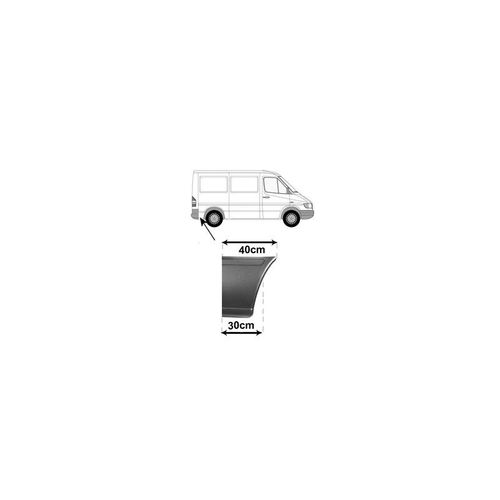 Tôle Latérale Arrière Droite Pour Mercedes Sprinter W901 De 2000 À 2006