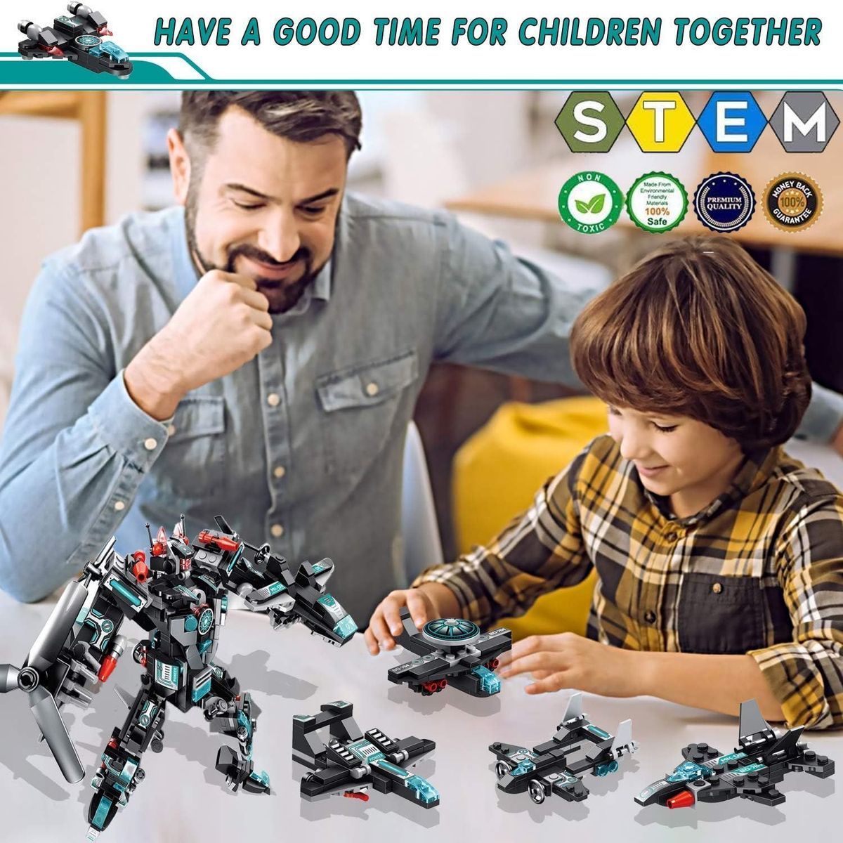 Jouets De Construction Stem, Jouets De Blocs De Construction... - 2