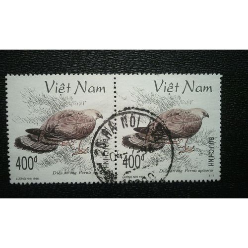Timbre Vietnam ( Mi 2917 ) 1998 Buse Européenne À Miel (Pernis Apivorus)