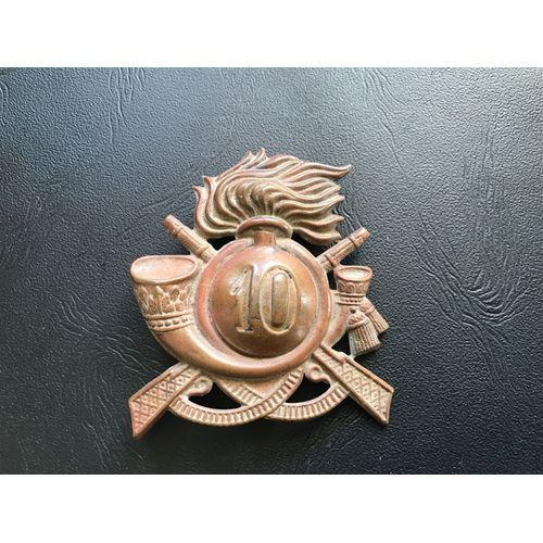 Insigne 10e Regiment De Bersaglier - Italie - 1939 1945