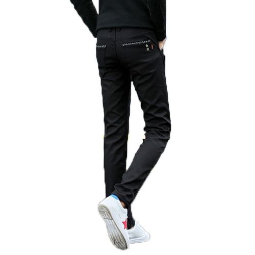 Pantalon Homme Plus De Velours Mode Chaud Pantalon Homme Slim Fit De Decontractee Rakuten