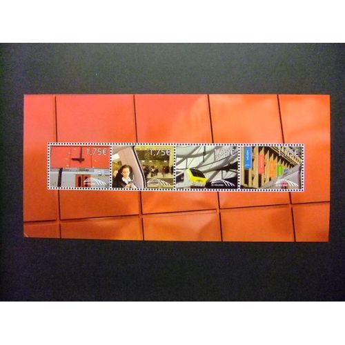 Belgique Belgique 2010 Bruxelles Gare Centrale Yvert 541/44 ** Mnh