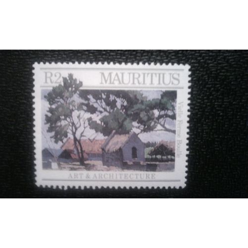 Timbre Mauritius ( Yt 688 ) 1987 Art Et Architecture