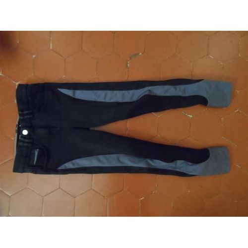 Pantalon DÉquitation Marine/Violet &#34insert&#34 DÉqui-Thème