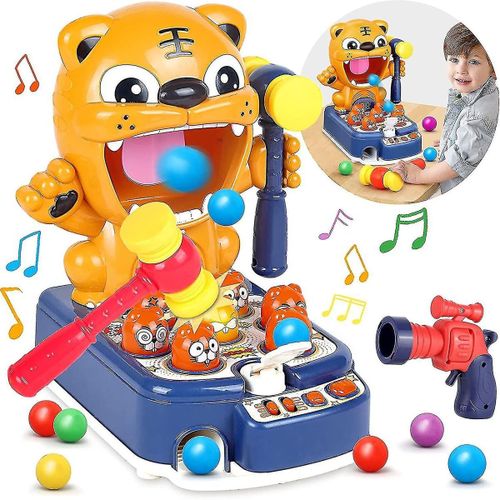 Jouet Avec Pistolet Jouet Et 2 Marteaux, Jeu Interactif Klb