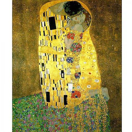 Puzzle 1000 Pièces Puzzle Métallique - Klimt : Le Baiser