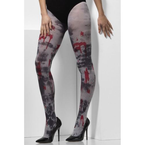 Collants Ensanglantés Zombie Adulte Halloween Taille Unique
