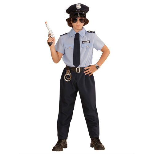 Déguisement Policier Enfant 5-7 Ans (128 Cm)