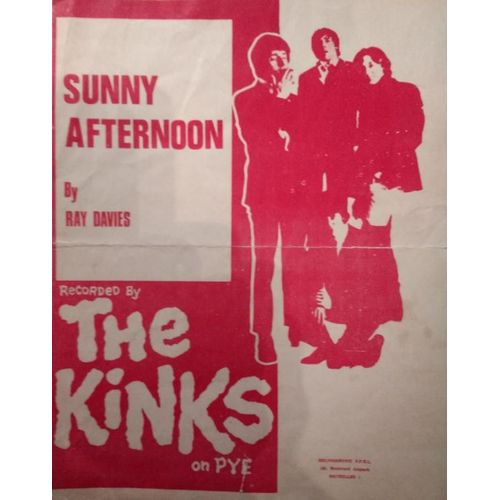 Sunny Afternoon - Partition De Ray Davies Et Les Kinks