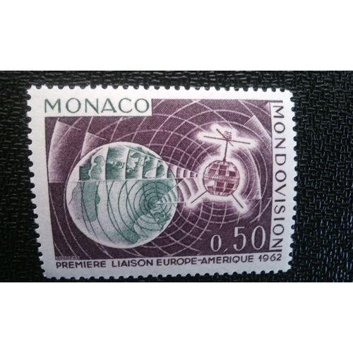 Timbre Monaco ( Mi 691 ) 1962 Indépendance