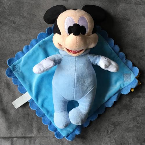 Peluche bébé Mickey Mouse avec couverture Disney Store