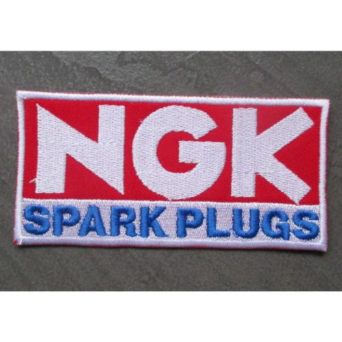 Patch Bougie Ngk Spark Plug Écusson Thermocollant Pour Veste Blouson