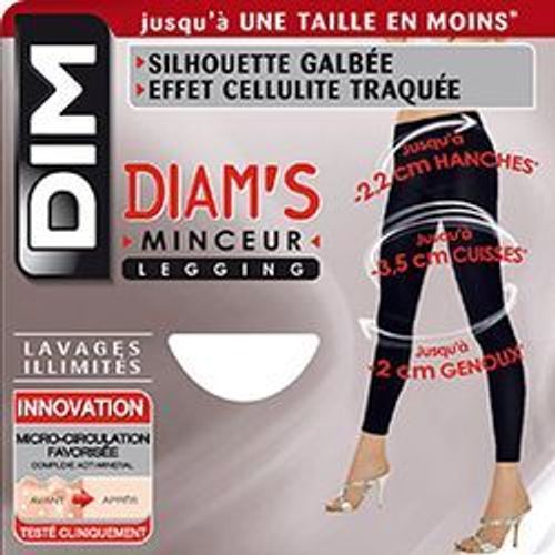 Legging Legging Diam&#39s Minceur Legging Diam&#39s Minceur Effet Cellulite Traquée 85d Elasthanne Unique Noir