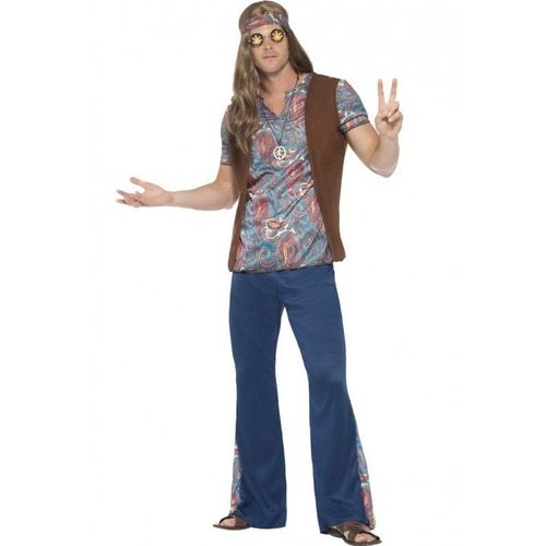 Déguisement Hippie Rétro Adulte - Xl