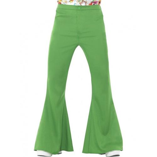 Pantalon Rétro Années 60-70 Homme - Xl - Vert