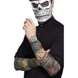 Manches De Bras Tatouages Santa Muerte