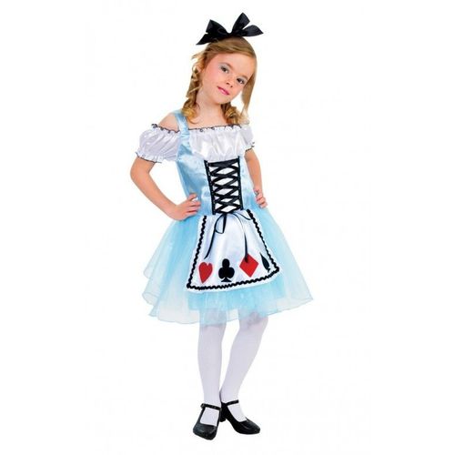 Déguisement Alice Jeu De Cartes Enfant - 8-10 Ans (140 Cm)
