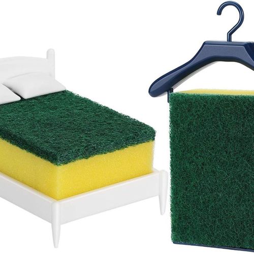 Porte-Éponge En Forme De Lit, Rangement D'évier, Porte-Éponge De Cuisine, Lit Klb