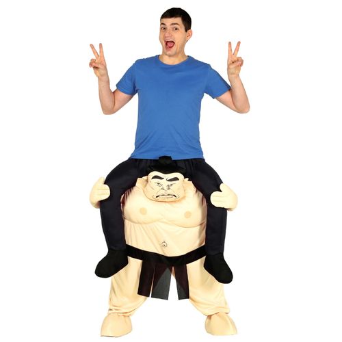 Déguisement Homme À Dos De Sumo Adulte Taille Unique