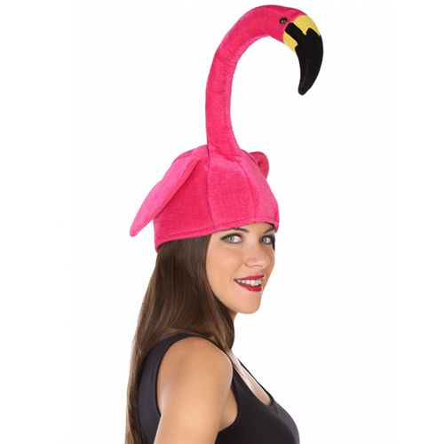 Chapeau Flamant Rose Adulte Taille Unique