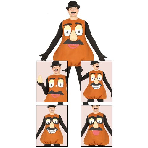 Déguisement Mr Grosse Tête Adulte Taille Unique