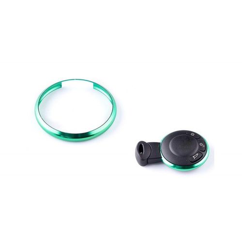 Remplacement Anneau Pour Clef Mini Cooper, Cooper D, Cooper S - 7 Couleurs Vert Skyexpert®