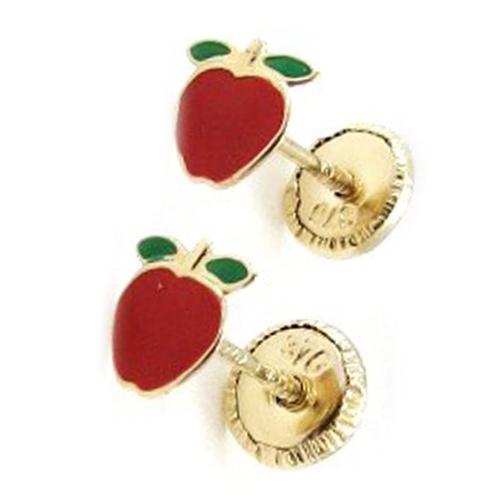 Boucles D'oreilles "Pommes" (Or - 9 Carats)