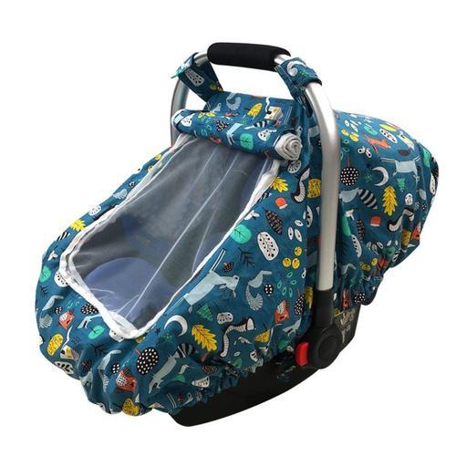 Housses De Siège D'auto Pour Bébé Avec Fenêtre De Visualisation Et Sac De Rangement - Car Style1 Klb