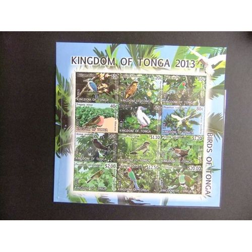 Kingdom Of Tonga 2013 Fauna Pajaros Birds Oiseaux Cat Nº 1847 / 1858 ** Mnh