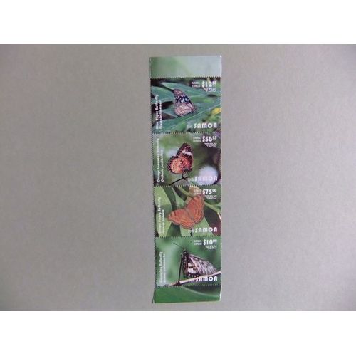 Samoa 2015 Fauna Butterflies Papillons Mariposas Yv 000 ** Mnh Airmail Expres
