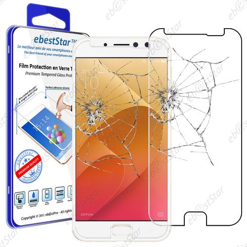 Ebeststar ® Pour Asus Zenfone 4 Selfie Pro Zd552kl - Film Protection Écran Verre Trempé Anti Casse Anti-Rayures [Note Importante Lire Description]