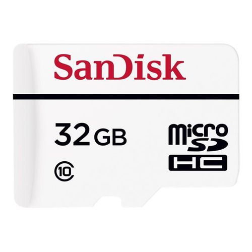 SanDisk - Carte mémoire flash (adaptateur microSDHC - SD inclus(e)) - 32 Go - Class 10 - micro SDHC