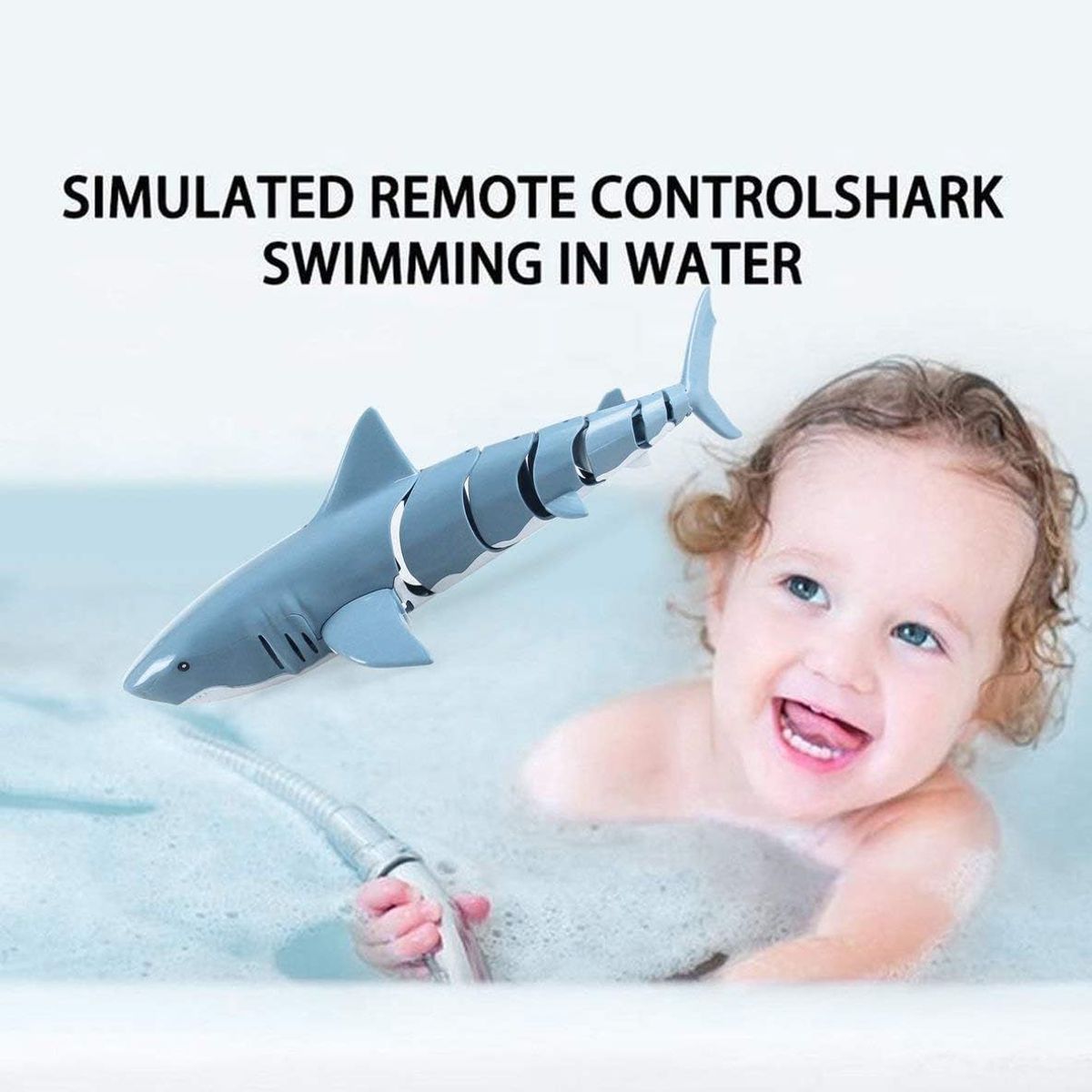 Bateau De Requin Simul� T�l�command� 2.4g, T�l�commande Sous... - 7