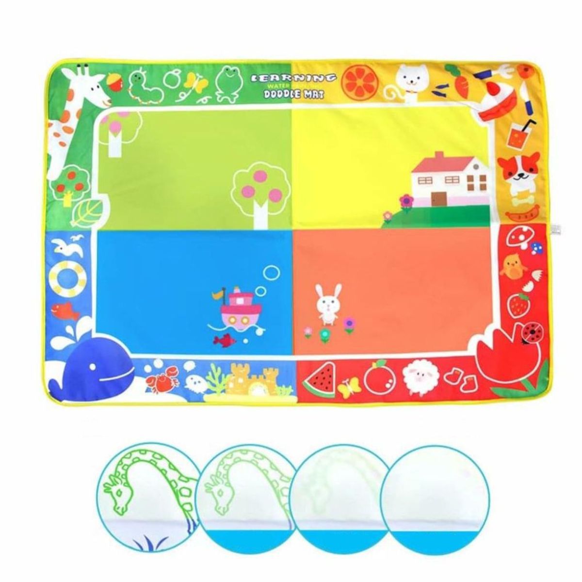 Anpro Water Doodle Tapis De Dessin Tapis De Peinture 70 X 10... - 5